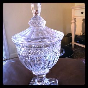Crystal candy dish